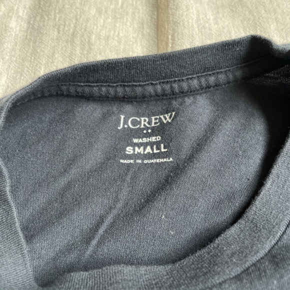 J. Crew Washed Jersey Tee - Picture 3 of 4